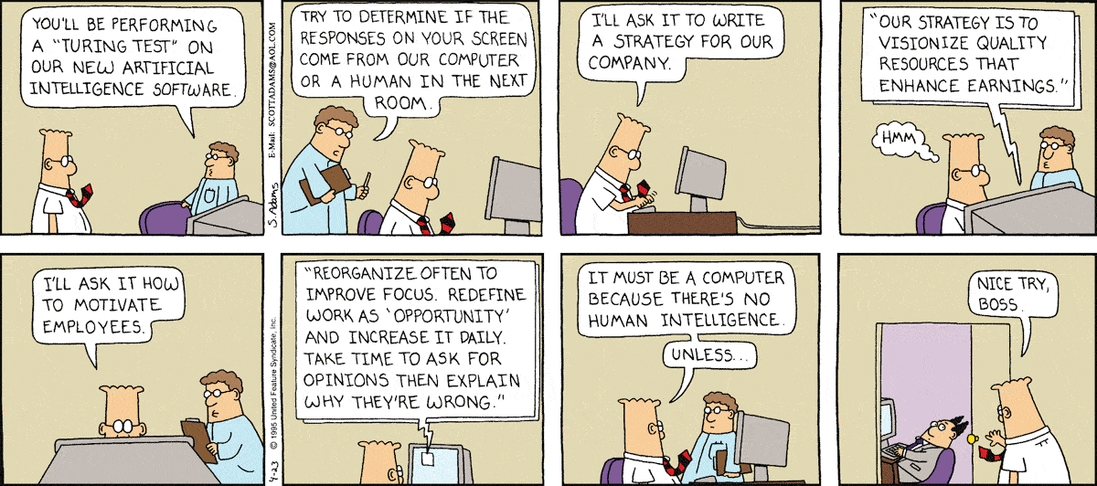 Dilbert Cartoon